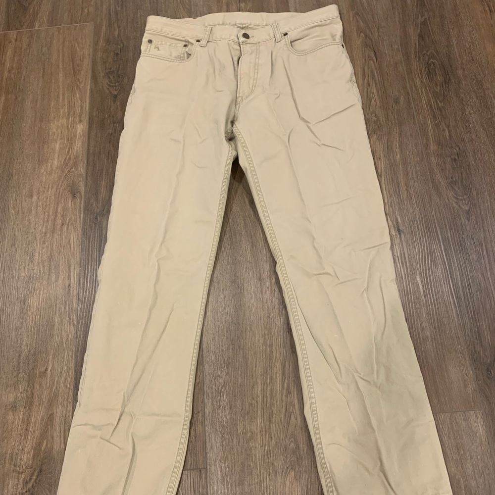 Vintage Polo RL tan jeans 34-30